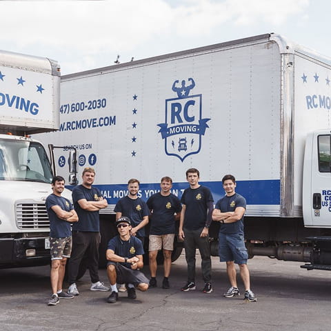 RC Moving crew arriving on time in Los Angeles